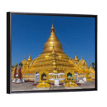 Kuthodaw Pagoda In Myanmar Wall Art