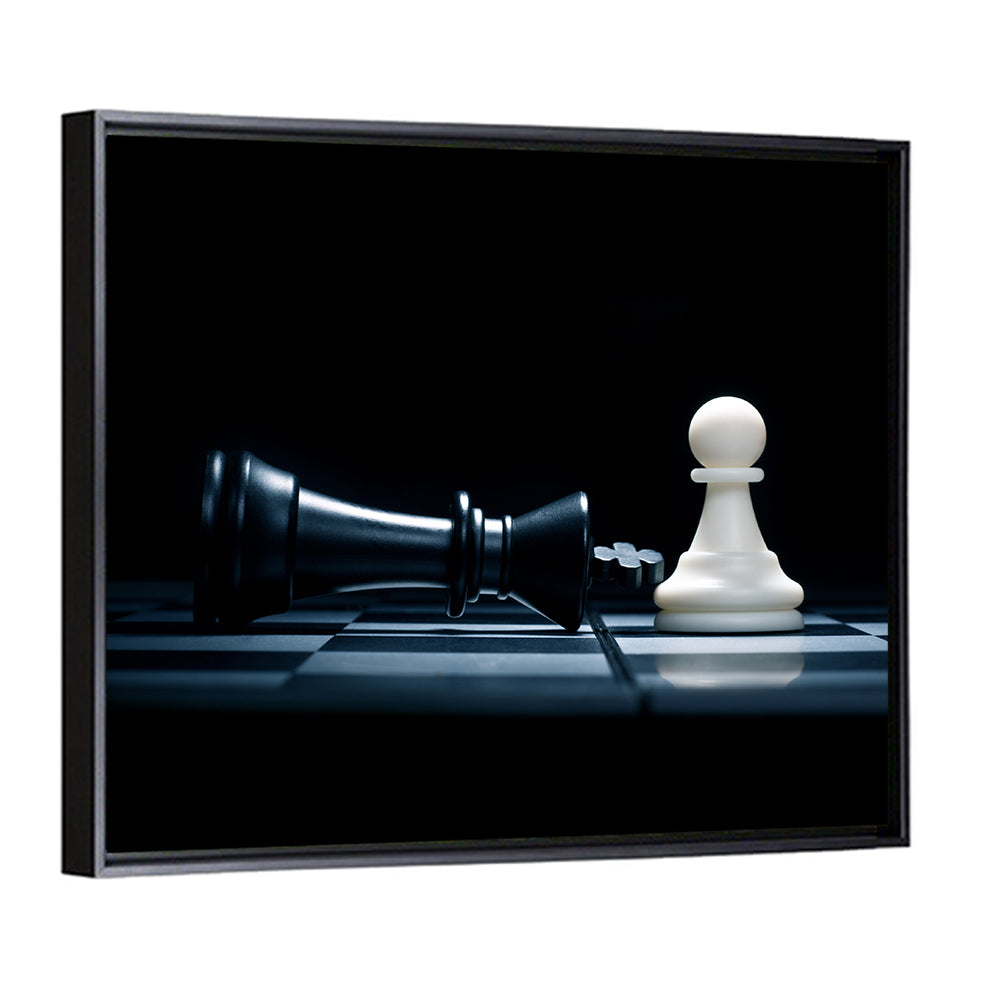 A Pawn & The Won King Wall Art