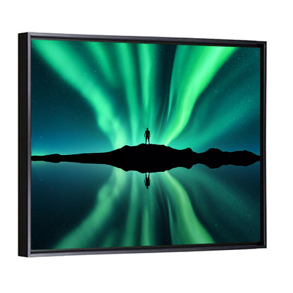 Aurora Borealis In Norway Wall Art