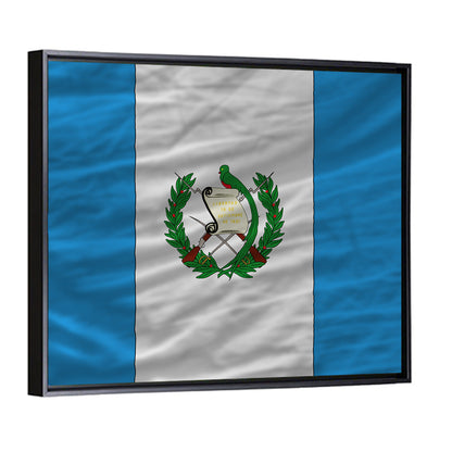 National Flag Of Guatemala Wall Art