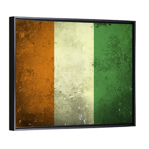 Flag Of Ivory Coast Wall Art