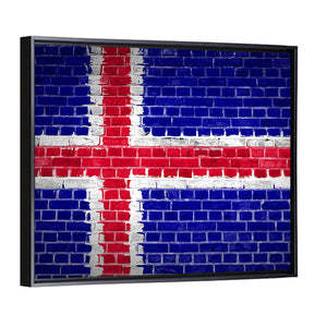 Iceland Flag Wall Art