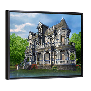 Victorian House Wall Art