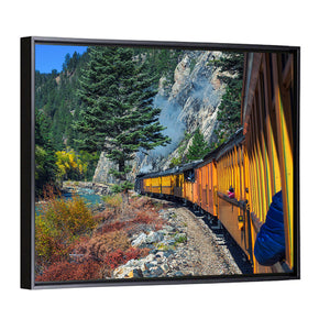 Historic Steam Engine Train In Colorado Wall Art