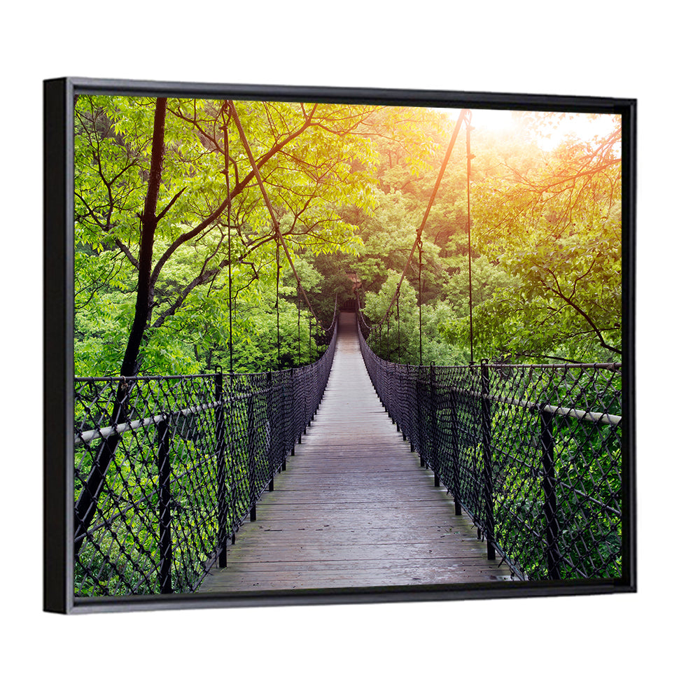 Guilin Jungle Suspension Bridge Wall Art