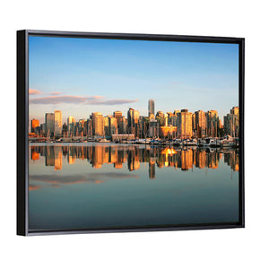 Vancouver Downtown Skyline Wall Art