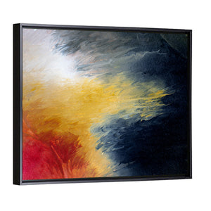 Oil Solar Flare Artwork Wall Art