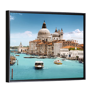 Grand Canal & Basilica Santa Maria Della Salute Wall Art