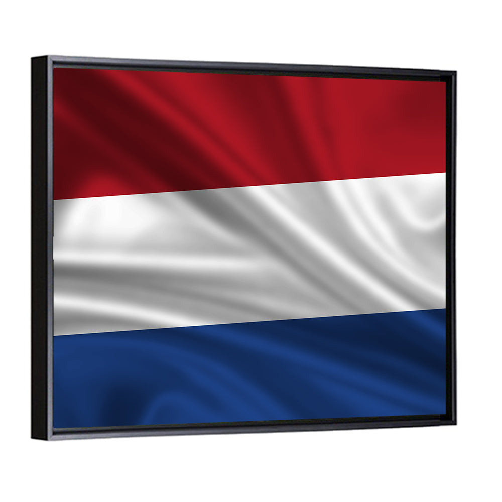 Dutch Tricolor Flag Wall Art