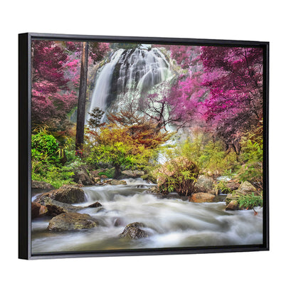 Klonglan Waterfall Thailand Wall Art
