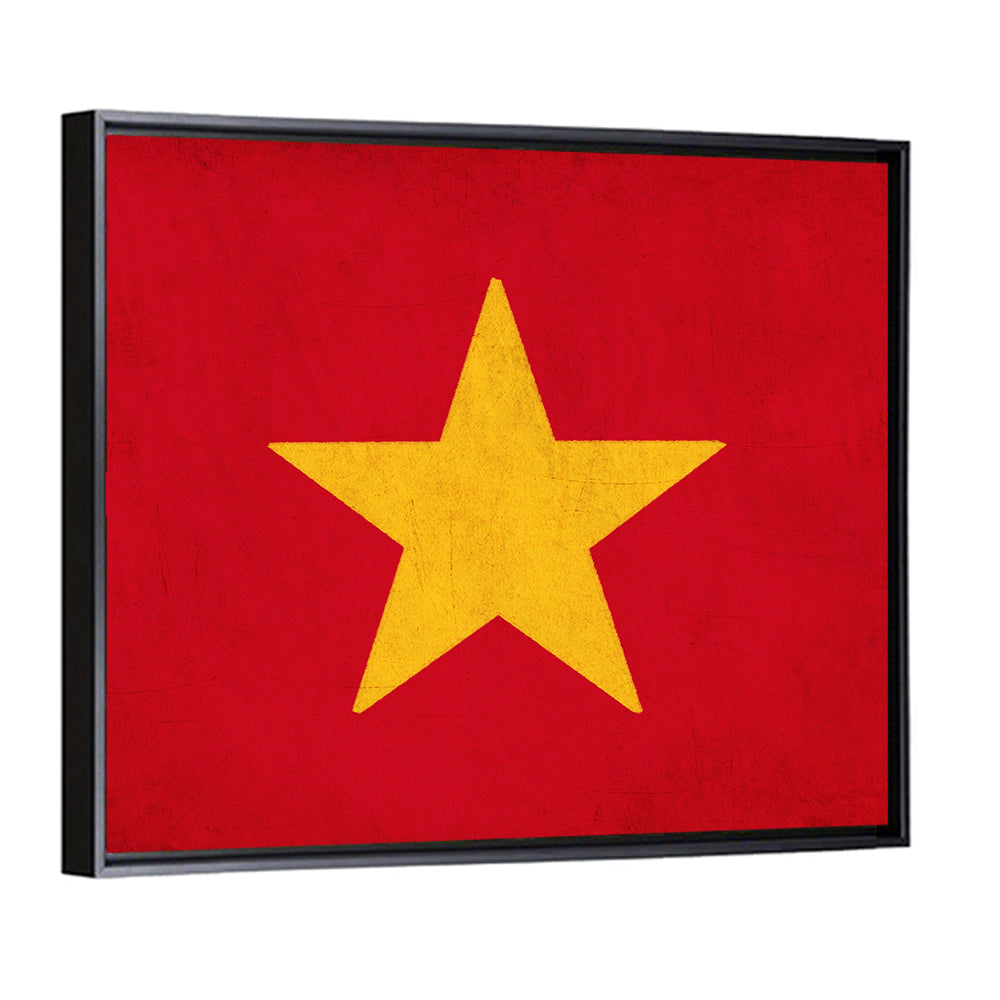 Vietnamese Flag Graphic Wall Art