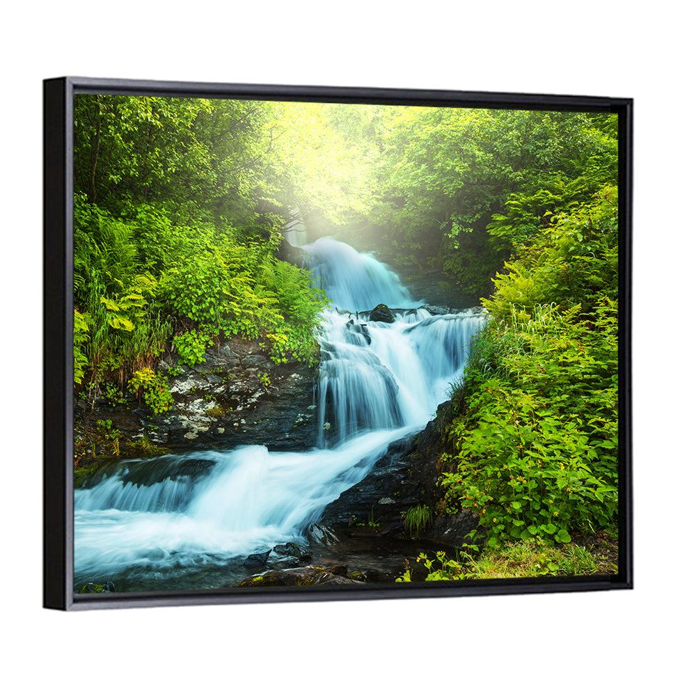 Forest Creek Waterfall Wall Art
