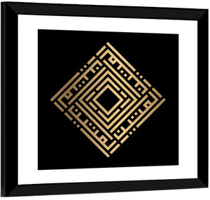 Al Matiin Kufi Style Calligraphy Wall Art