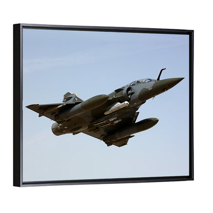 Mirage Fighter Jet Plane Wall Art