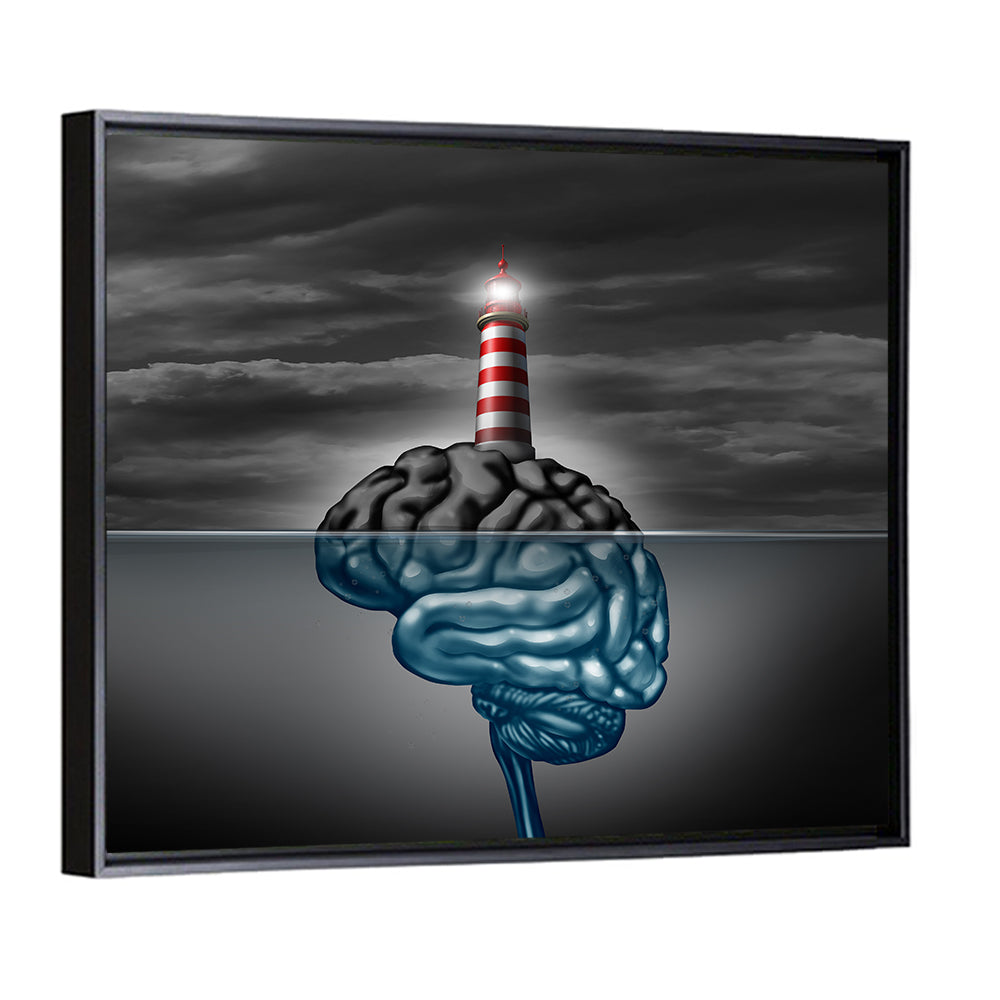Brain Disorder Neurology Symbol Wall Art