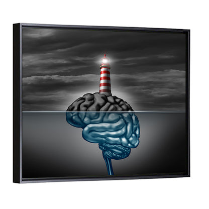Brain Disorder Neurology Symbol Wall Art