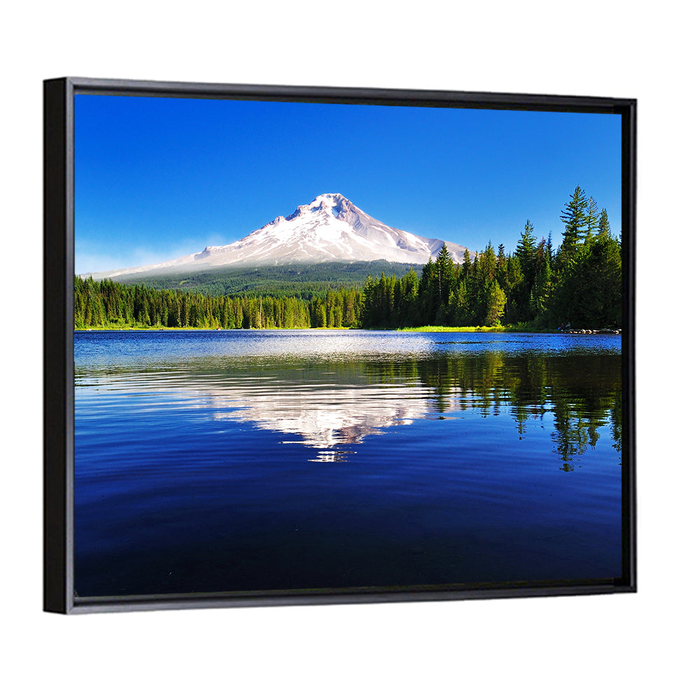 Mount Hood Reflection at Trillium Lake Wall Art