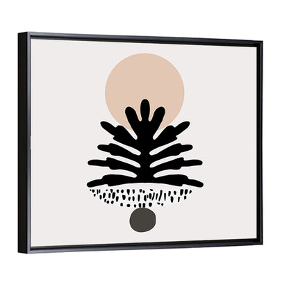 Textured Tropical Tree Wall Art