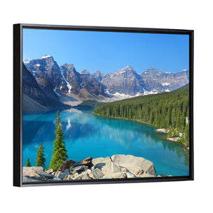 Moraine Lake in the Canadian Rockies Wall Art