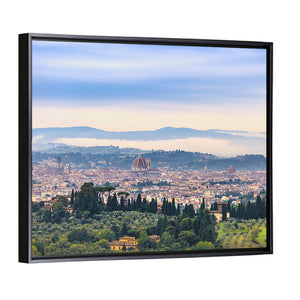 Florence City View In Italy Wall Art