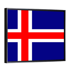 Flag Of Iceland Wall Art