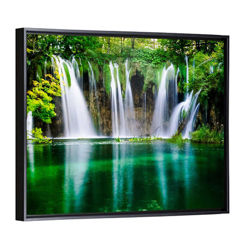 Plitvice Lakes Waterfalls Wall Art