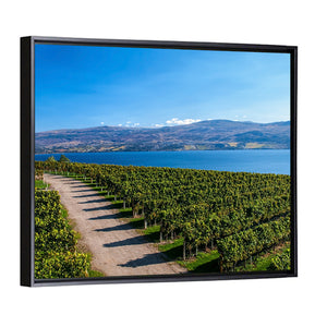 Lake Okanagan & Mountians Wall Art