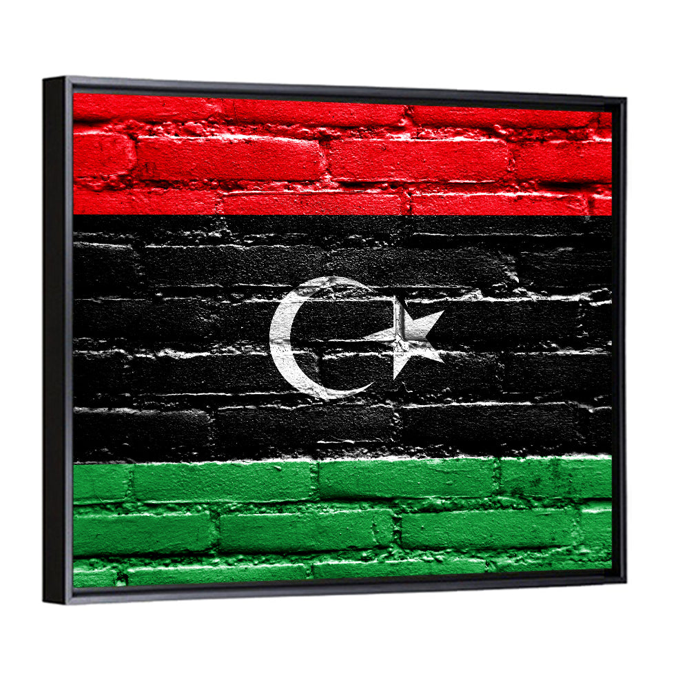 Flag Of Libya Wall Art