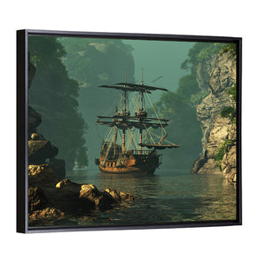 Sailing Ship Of 16th Century Artwork Wall Art