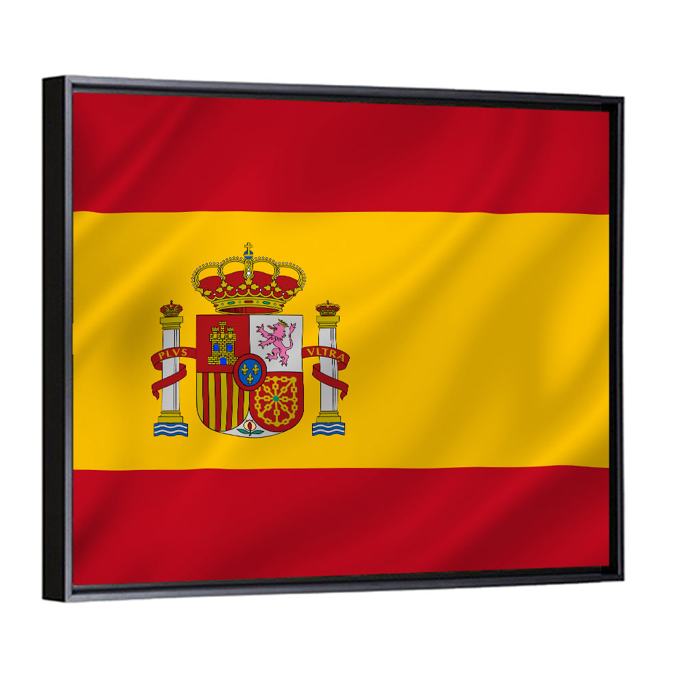 National Flag Of Spain Wall Art