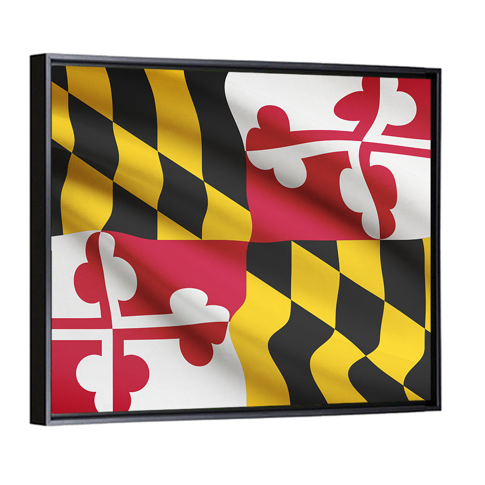 Maryland State Flag Wall Art
