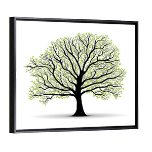 Vector Tree Silhouette Wall Art