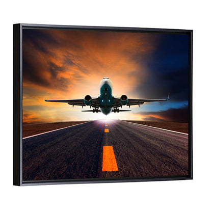 Passenger Jet Plane Wall Art