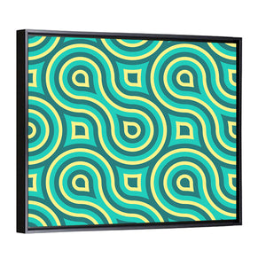 Retro Seamless Pattern Wall Art