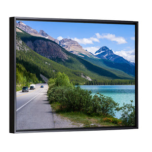 Waterfowl Lake In Banff  Wall Art