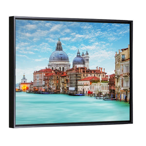 Grand Canal & Basilica Santa Maria della Salute Wall Art