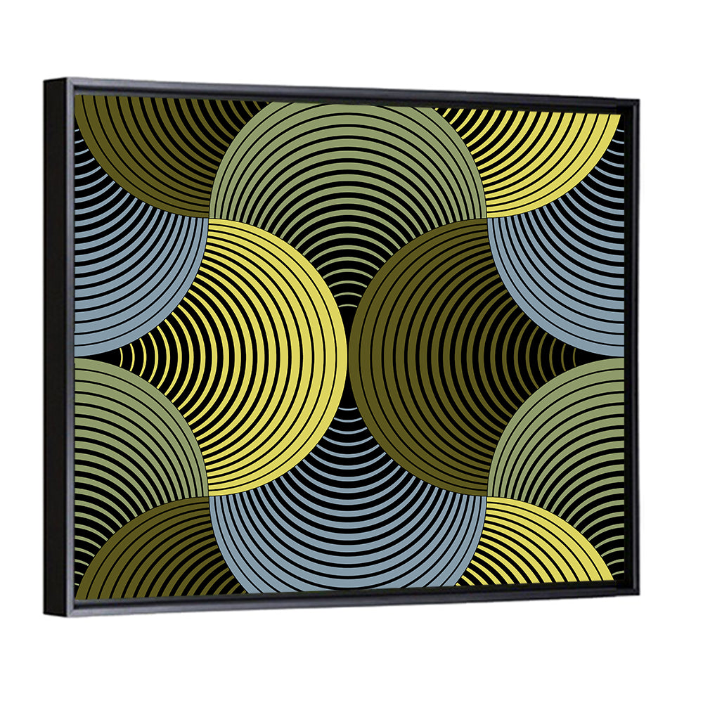Ornate Geometric Petals Grid I Wall Art