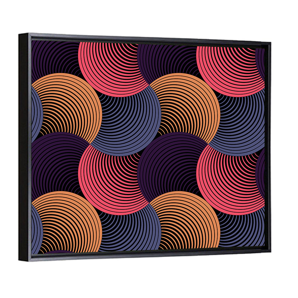 Ornate Geometric Petals Grid II Wall Art