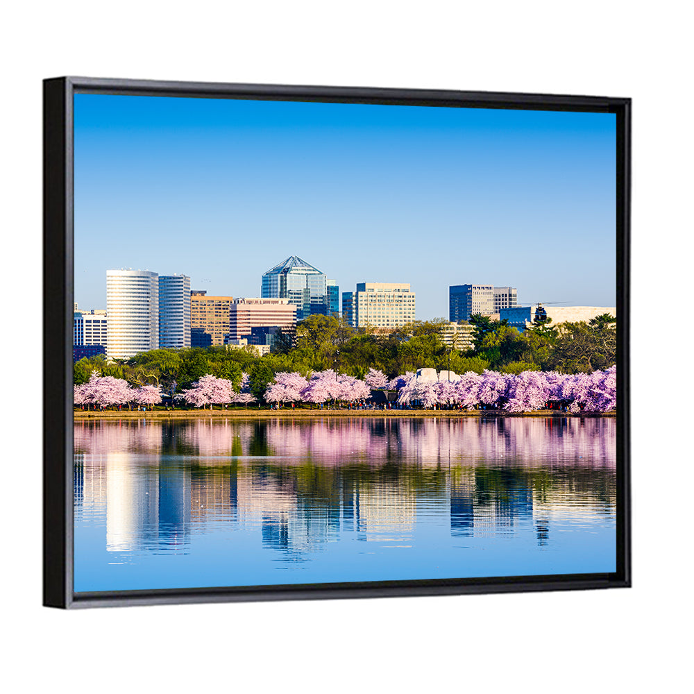 Tidal Basin Washington D.c. Cherry Blossoms Wall Art