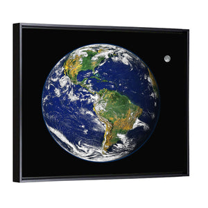 America From Space Wall Art