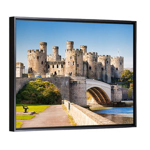 Famous Conwy Castle In Wales Wall Art