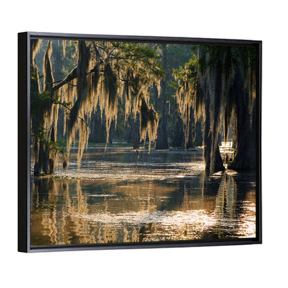 Spanish Moss In Louisiana Bayou Wall Art