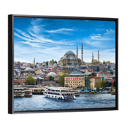 Istanbul Cityscape Wall Art