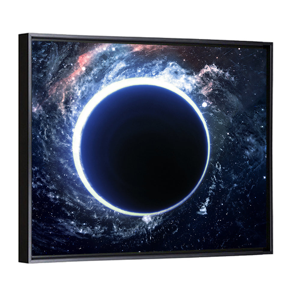 Black Hole Nebula in Deep Space Wall Art