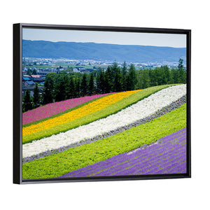 Lavender Garden In Fulano Hokkaido Wall Art