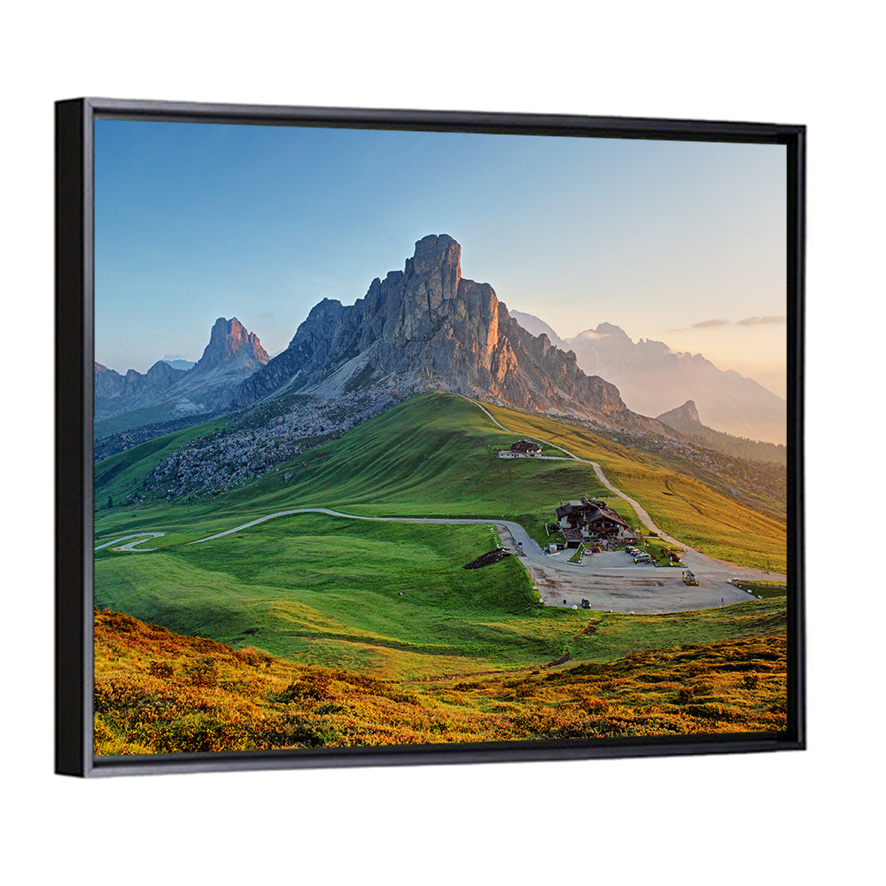 Passo Giau Dolomites Valley Wall Art