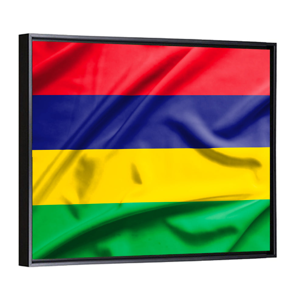 Mauritius National Flag Wall Art
