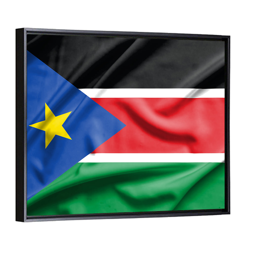 South Sudan Flag Wall Art