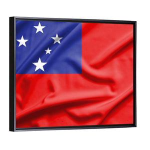 Flag Of Samoa Wall Art