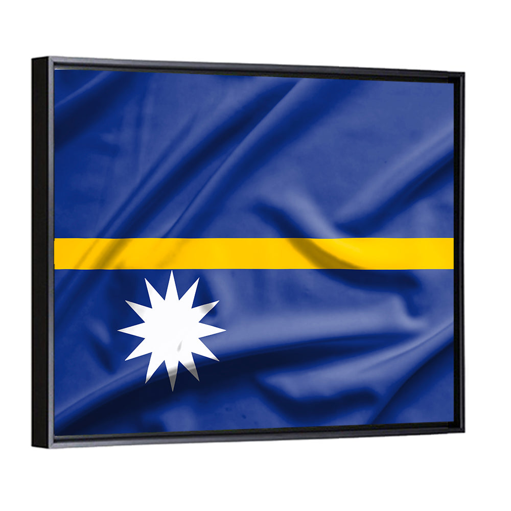 Flag of Nauru Wall Art